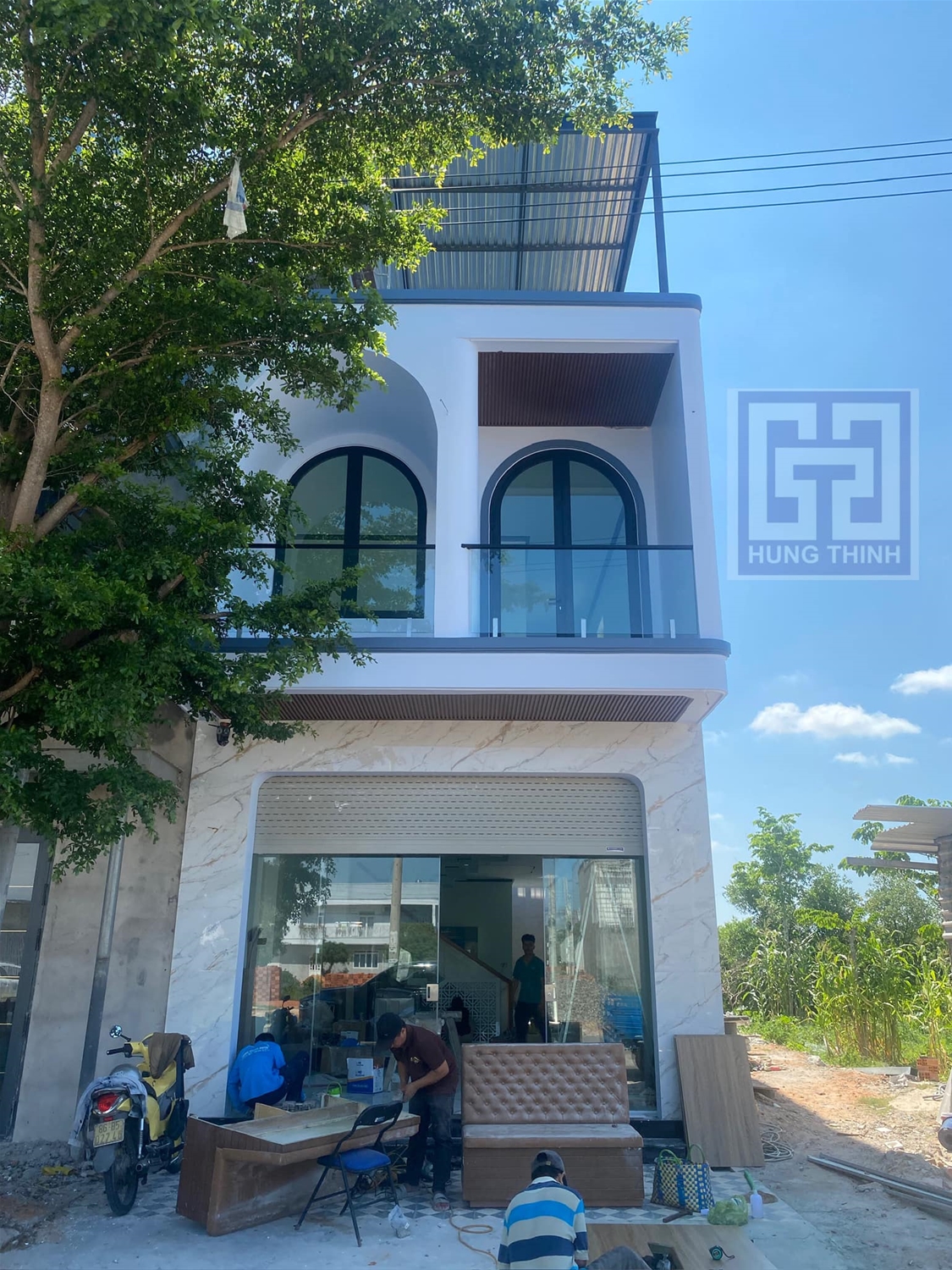 Hoàn Thiện Dự Án Nhôm Kính Cao Cấp Tại Khu Dân Cư Bắc Xuân An