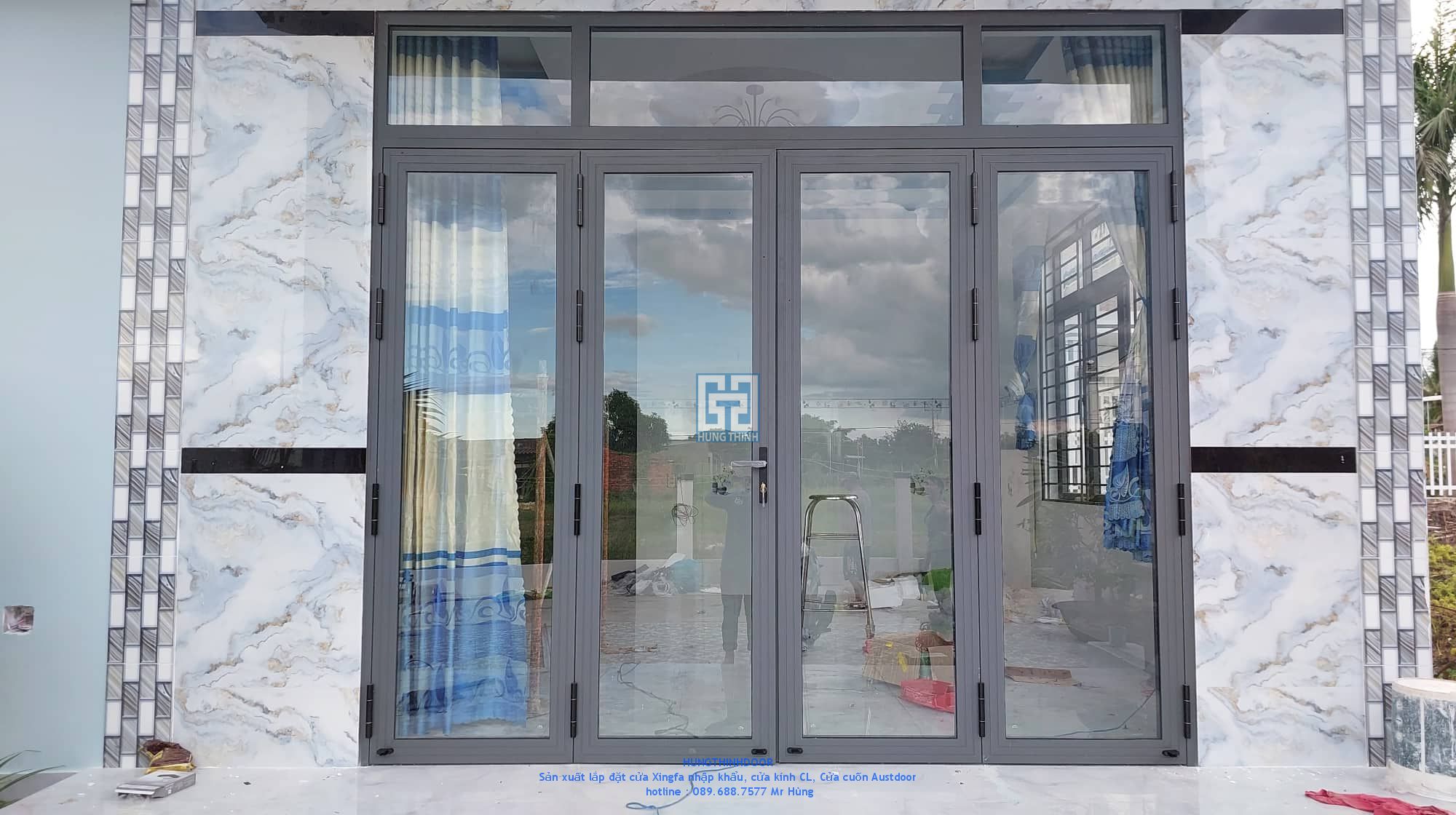 Thi Công Cửa Nhôm Xingfa Nhập Khẩu Tại Hàm Thuận Nam